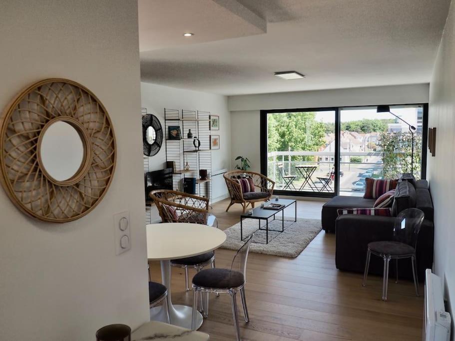 Appart T3 / Parking/Terrasse/Vue Leilighet Le Touquet Eksteriør bilde