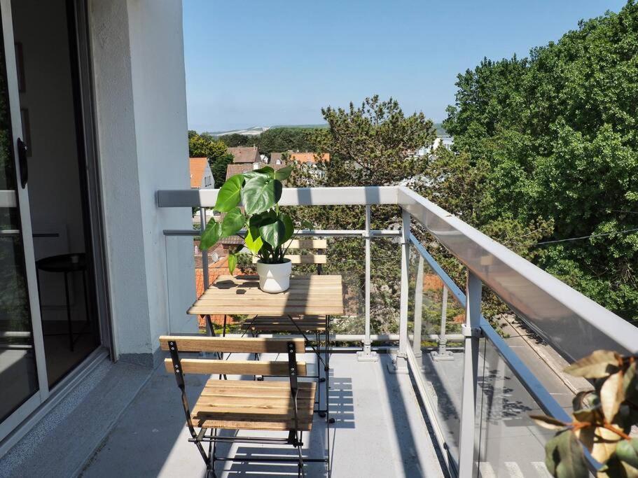 Appart T3 / Parking/Terrasse/Vue Leilighet Le Touquet Eksteriør bilde