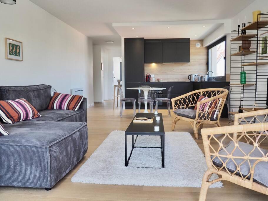 Appart T3 / Parking/Terrasse/Vue Leilighet Le Touquet Eksteriør bilde